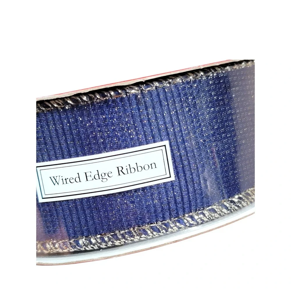 Hobby Lobby Christmas Wired Edge Ribbon Lot of 4 40 Yds 1.5
